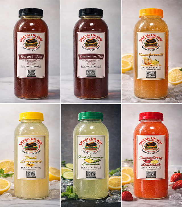 Refreshing Smash Drinks.